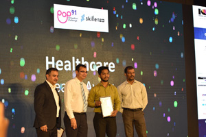 Best startup award in healthcare category at Indian IoT Congress, Bangalore